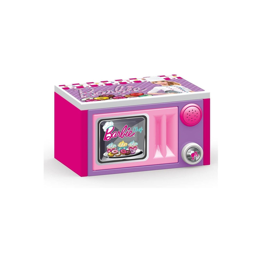 [8690089016157] MATTEL Micro-ondas Barbie Dolu Com Sons Em Rosa E Violeta