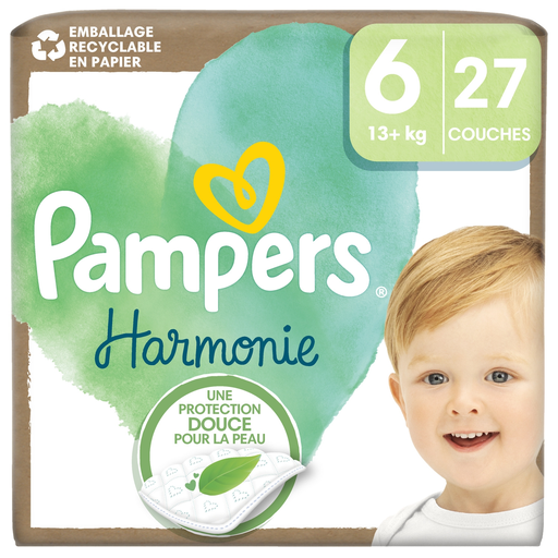 [8700216251396] PAMPERS Harmonie Fraldas Tamanho 6 27 unidades