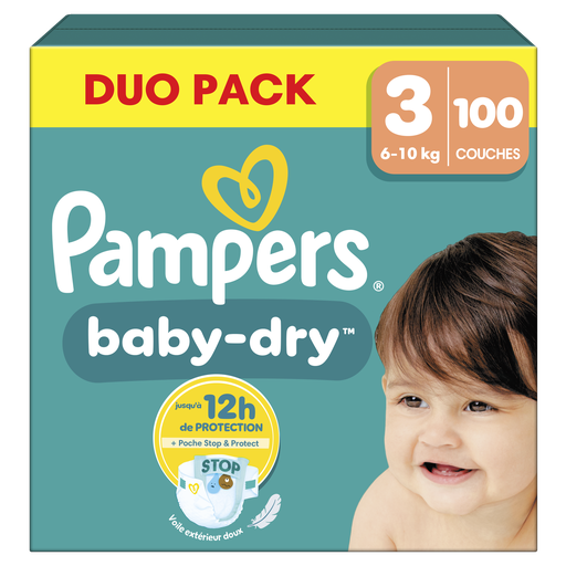 [8700216904285] PAMPERS Baby Dry diapers size 3, 100 count