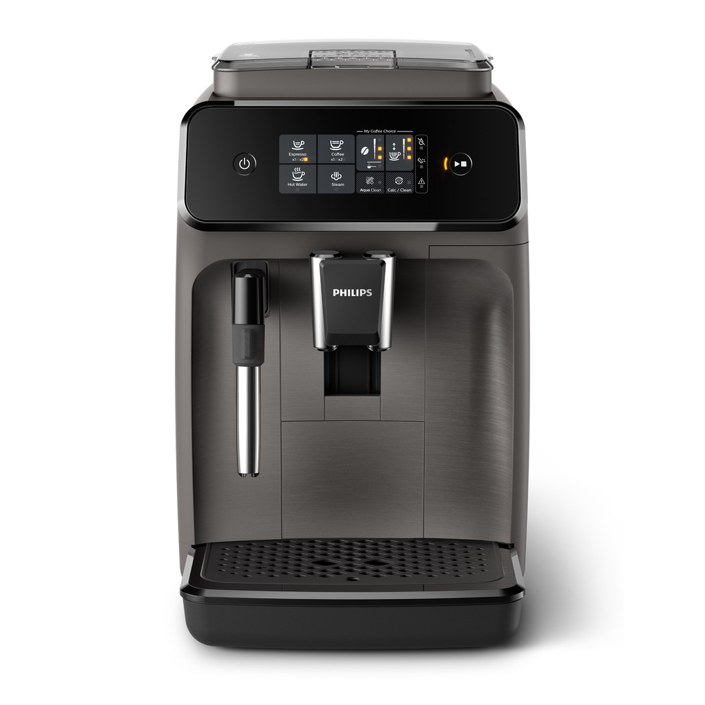 PHILIPS Espresso machine EP1224/00 Bean-to-cup Coffee Maker Black with Milk Frother 1200 Series
