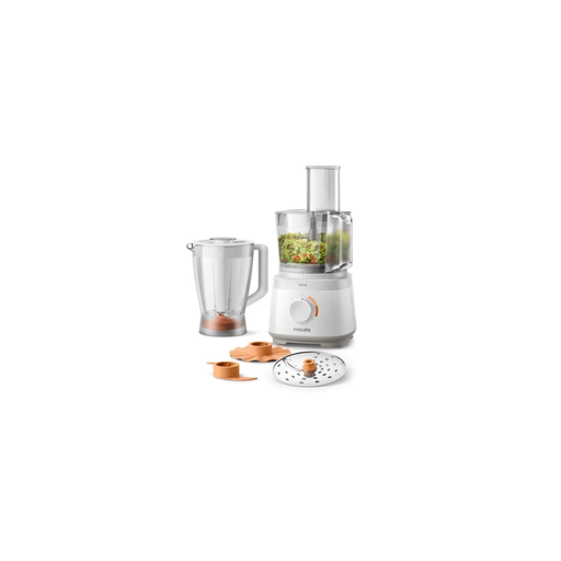 [8710103895145] PHILIPS Food Processor Hr7320/00 700 W 19 Functions White 1.5 L