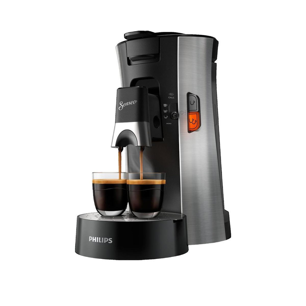PHILIPS Máquina de café de pastilhas Senseo Select CSA250/10 Intensidade ajustável Preto 0.9 L