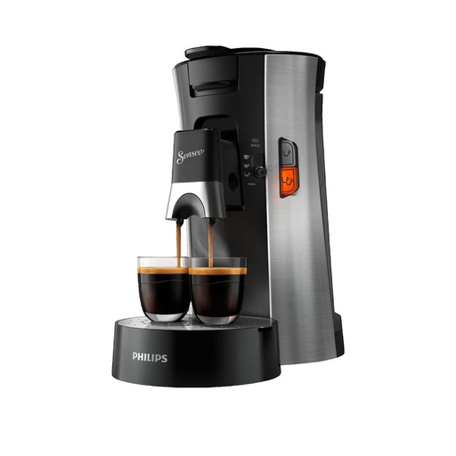 [8710103935339] PHILIPS Senseo Select Pod Coffee Machine CSA250/10 Adjustable Intensity Black 0.9 L