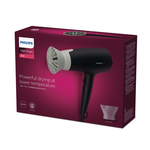 [8710103967637] PHILIPS Sèche cheveux classique BHD341/30 noir