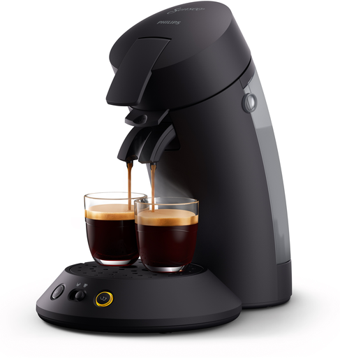 [8710103968894] PHILIPS Senseo Original Plus Pod Coffee Machine CSA210/61 Intense Black