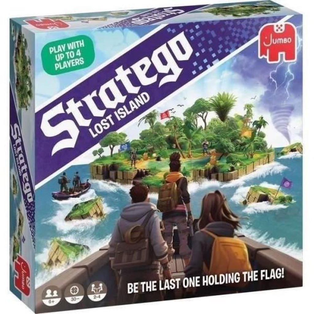 DUJARDIN Stratego Lost Island Strategy Game