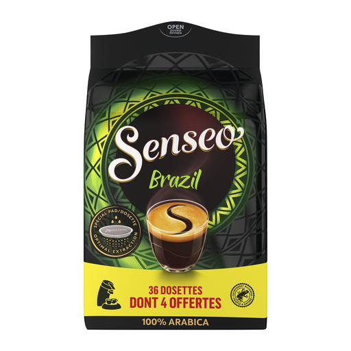 [8711000552452] SENSEO Monodosis de café 100% arabica Brazil 36 monodosis 250 g