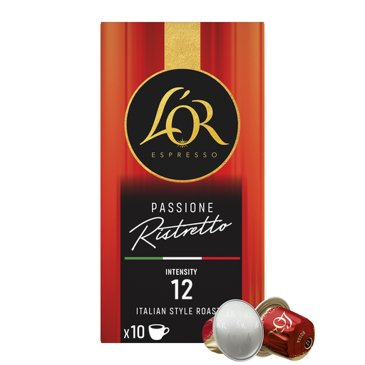 [8711000579145] L'OR Espresso Capsules de café Imola Ristretto Passione Rosa intensité 12 10 capsules 52 g