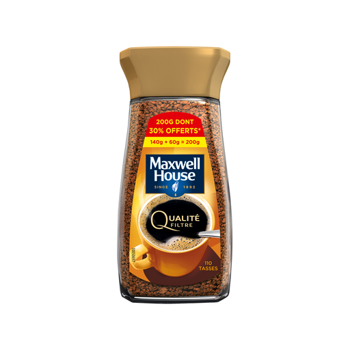 [8711000582824] MAXWELL Café Soluble Qualité Filtre 200 g