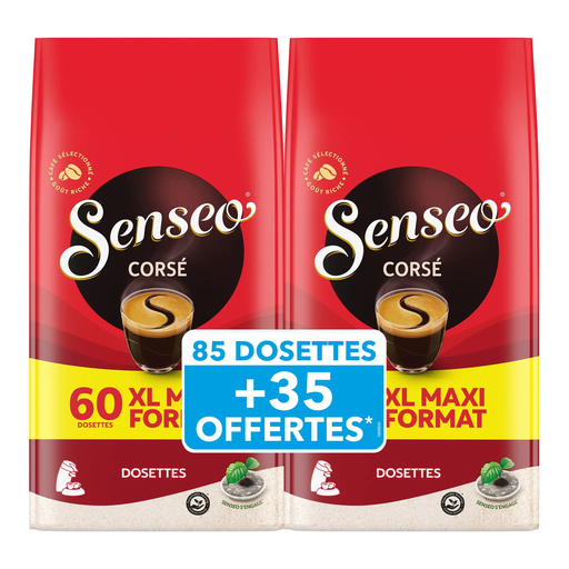 [8711000600641] SENSEO Dosettes de café corsé 120 dosis 832 g