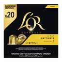 L'OR Espresso Lungo Mattinata coffee capsules intensity 5, 20 capsules 104 g