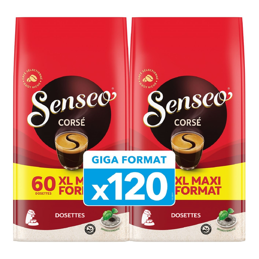 [8711000705650] SENSEO Café Monodosis Corsé 120 monodosis