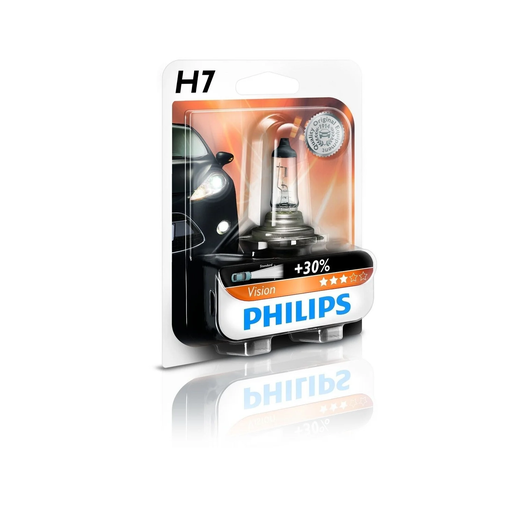 [8711500406071] PHILIPS Lâmpada H7 Vision 12V 1 unidade