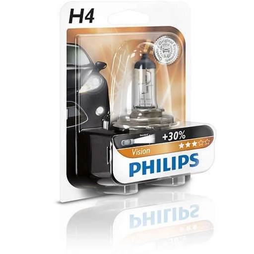 [8711500474803] PHILIPS H4 Vision Lamp 12V 60/55W 1 bulb