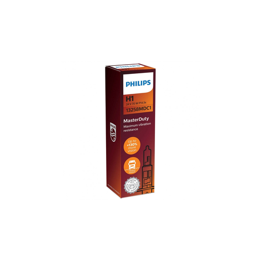 [8711500825773] PHILIPS Front Lighting Bulb H1 24v Master Duty