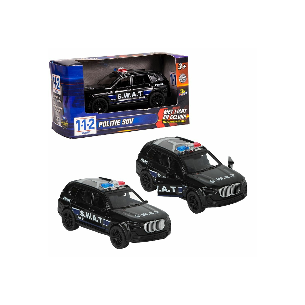 PLAYMOBIL 112 S.w.a.t. Voiture 1:36 Avec Lumiere+son