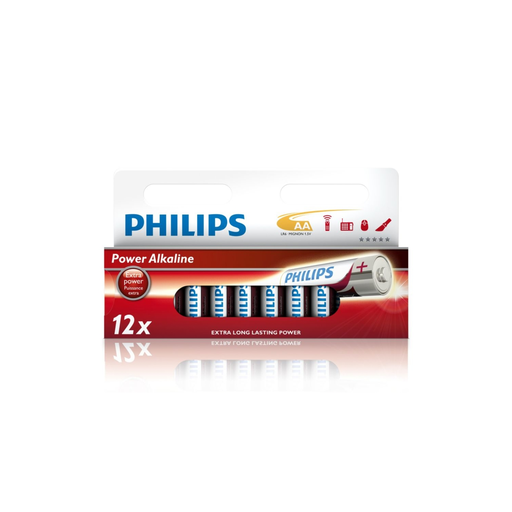 [8712581553258] PHILIPS Power Alkaline Batterie Lr6p12w/10 AA