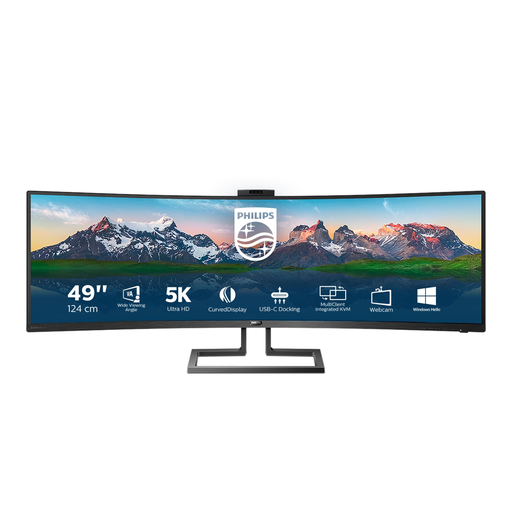 [8712581753726] PHILIPS Curved LCD Monitor 32:9 SuperWide 499P9H/01