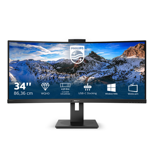 [8712581762193] PHILIPS 346P1CRH/00 PC Monitor 34 inch 86.4cm