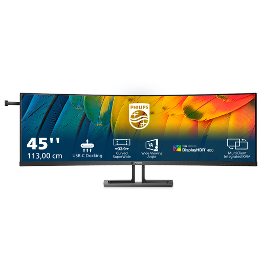 [8712581797454] PHILIPS 6000 series 45B1U6900C/00 Flat PC Monitor 113cm (44.5")