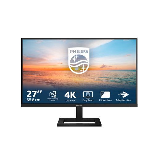 [8712581805791] PHILIPS Monitor 1000 Series 27E1N1900AE/00 27 inch 4K Ultra HD