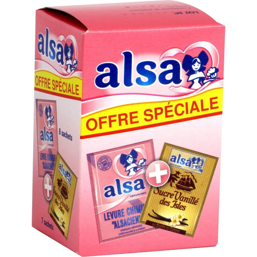 [8714100437704] ALSA Azúcar avainillado y Levadura química 140,5 g