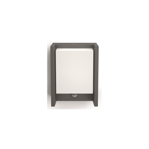 [8718696131251] PHILIPS Arbour Wall Light Warm White Light With Sensor Wide IP44