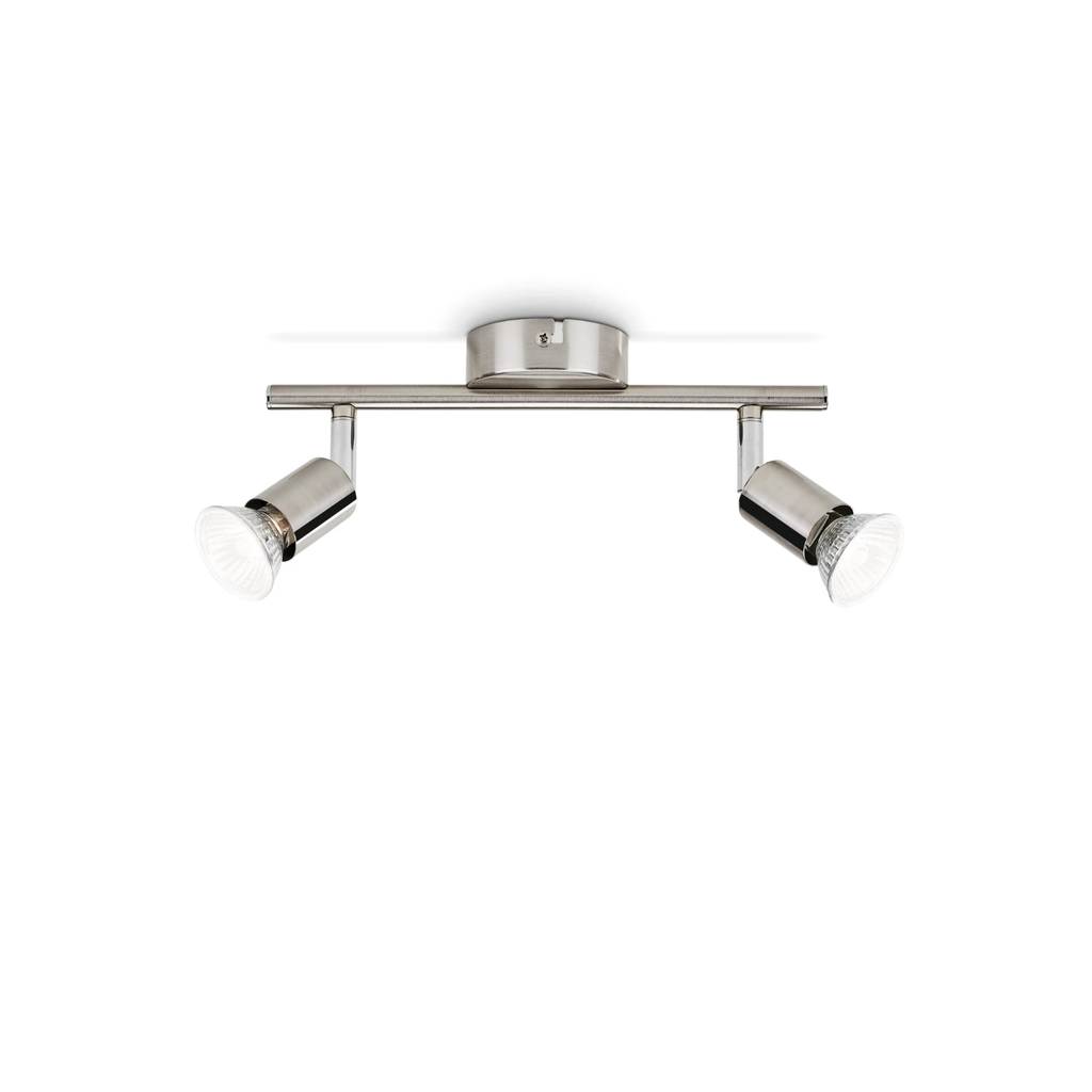 PHILIPS Limbali 2-Light Spot GU10 Matte Chrome