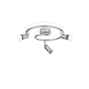 PHILIPS Foco Limbali de 3 luces GU10 Cromo mate 32x13cm