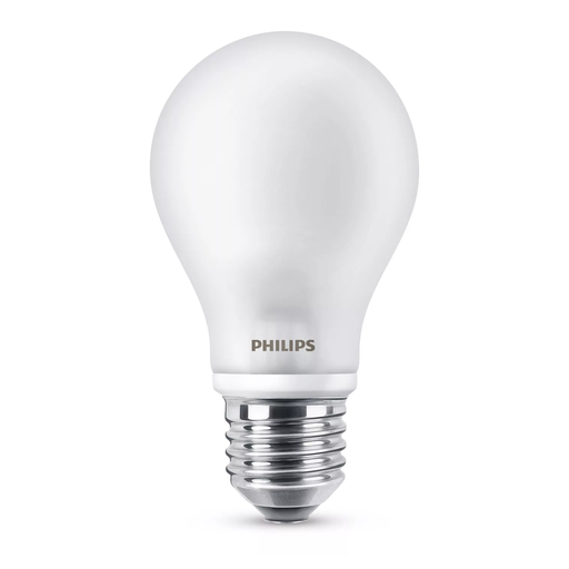 [8718696472187] PHILIPS Frosted Filament Bulb 60w A60 E27 le cubi