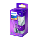 PHILIPS LED Standard Bulb B22 40W Warm White Clear Glass, 1 unit