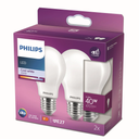 PHILIPS Lâmpada LED E27 Standard Branco Frio 40W lote de 2