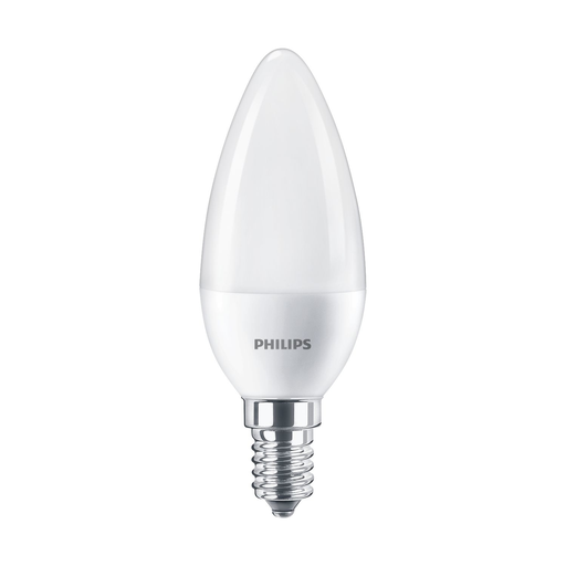 [8718699772093] PHILIPS Lâmpada LED Luz do Dia Fria 6500K 7W E14