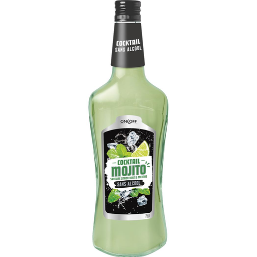 [3250391880478] ON OFF Mojito au rhum des Caraïbes & sucre de canne 70 cl