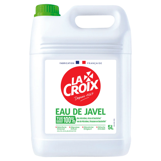 [8718951542938] LA CROIX Eau de Javel Dégraissant Désinfectant 5 L