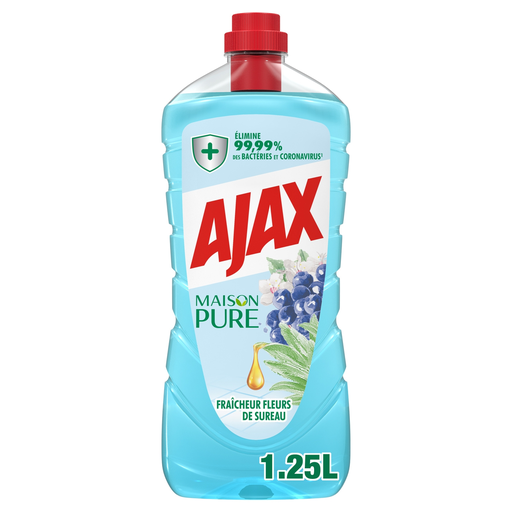 [8718951613300] AJAX Maison Pure Nettoyant ménager multi surfaces fraîcheur fleurs de sureau 1,25 L