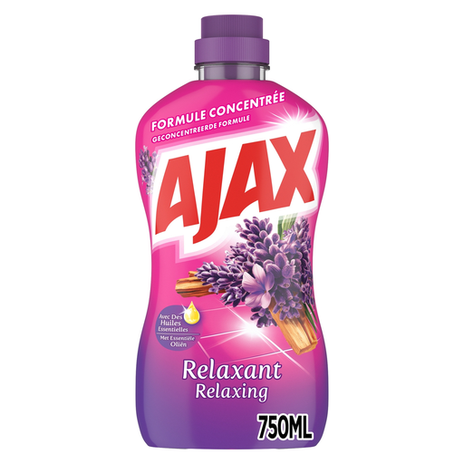 [8718951709737] AJAX Limpiador líquido multiusos lavanda madera de sándalo 750 ml