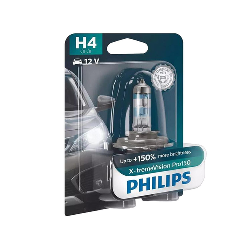 [8719018005533] PHILIPS H4 X-treme Vision Pro150 Bulb 12V 60/55W 1 unit