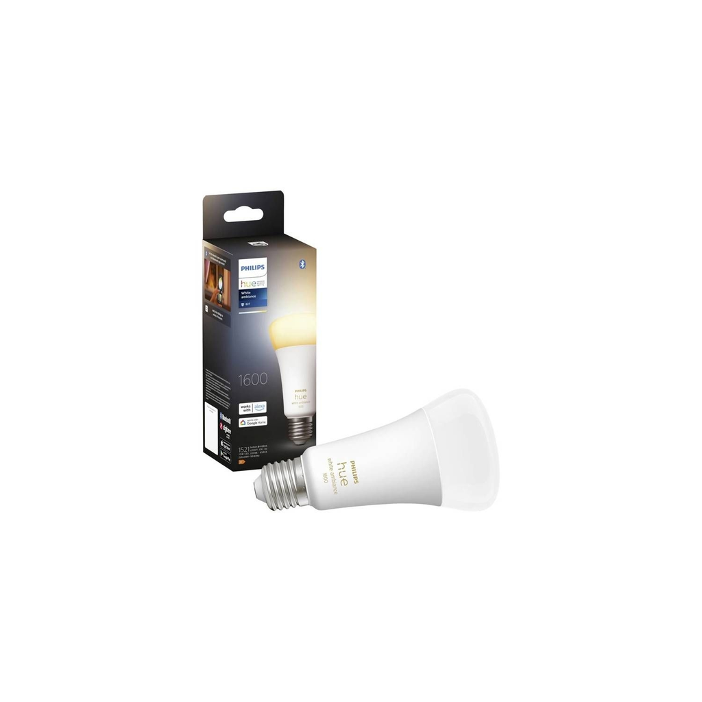 PHILIPS Ampoule Led Connectée White Ambiance E27 1600 Lumen