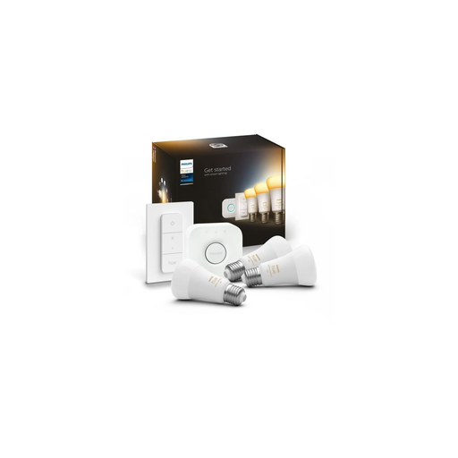 [8719514291232] PHILIPS Hue White Ambiance Starter Kit LED Smart Bulb E27 X3