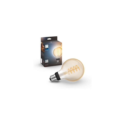 [8719514301481] PHILIPS Connected LED Bulb White Ambiance E27 Filament G93 Globe