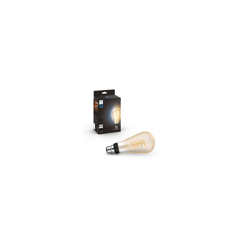 [8719514301528] PHILIPS Ampoule Connectée Hue White Ambiance B22 Filament Edison 7W