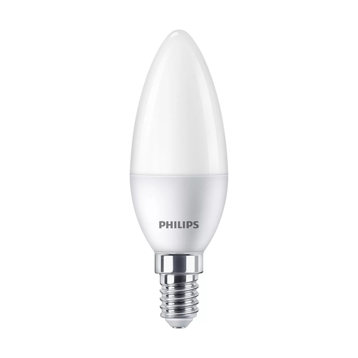 [8719514313408] PHILIPS Flame Bulb 40 W B35 E14 x 4