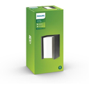 PHILIPS Aplique de pared Bridge 1x15W Antracita 1,23 kg