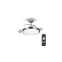 PHILIPS Ventilateur de plafond LED Atlas Nickel 106cm