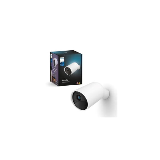 [8719514492936] PHILIPS HUE SECURE Wireless Surveillance Camera White 0.58kg