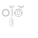 PHILIPS Projectline wall and ceiling LED light 1400lm 4000K