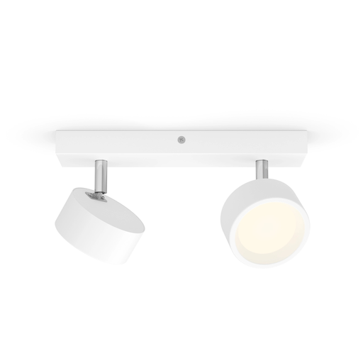 [8720169174764] PHILIPS Signify Bracia Spot Ceiling Light 2x5.5W 2700K Black