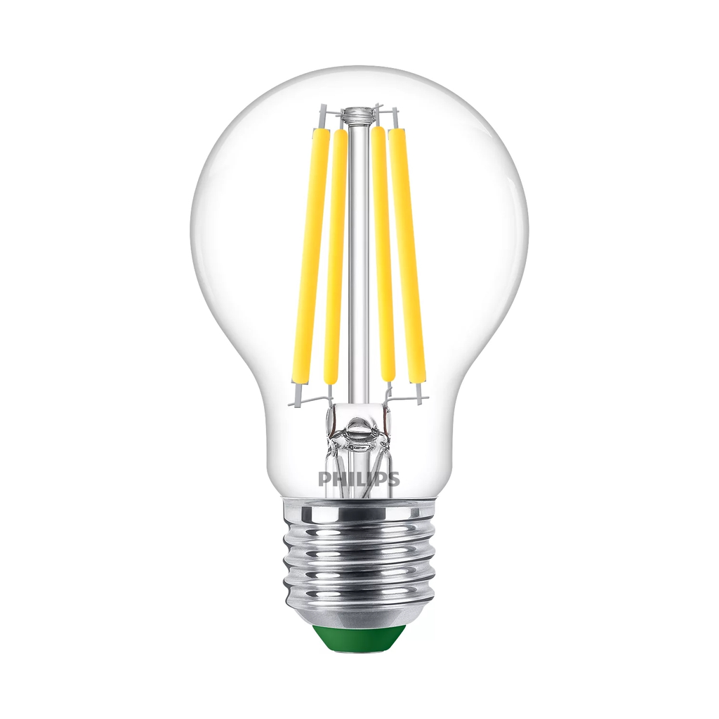 PHILIPS Transparent Filament Bulb 60 W A60 E27