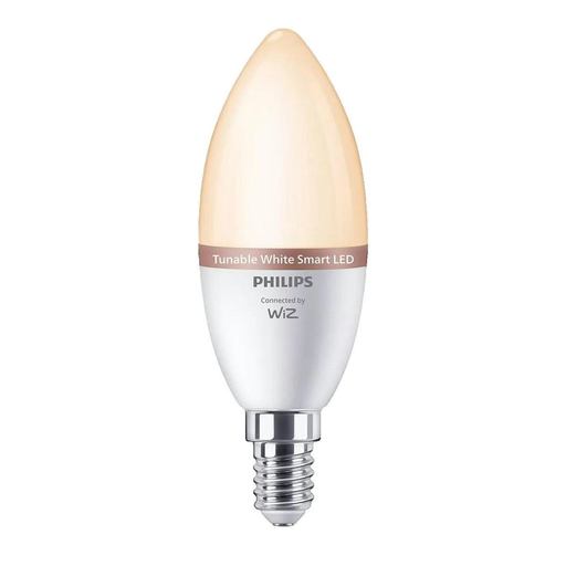 [8720169210332] PHILIPS Lâmpada LED inteligente E14 transparente